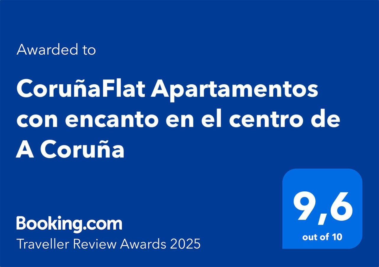 Corunaflat Apartamentos Con Encanto En El Centro De A Coruña Exteriör bild